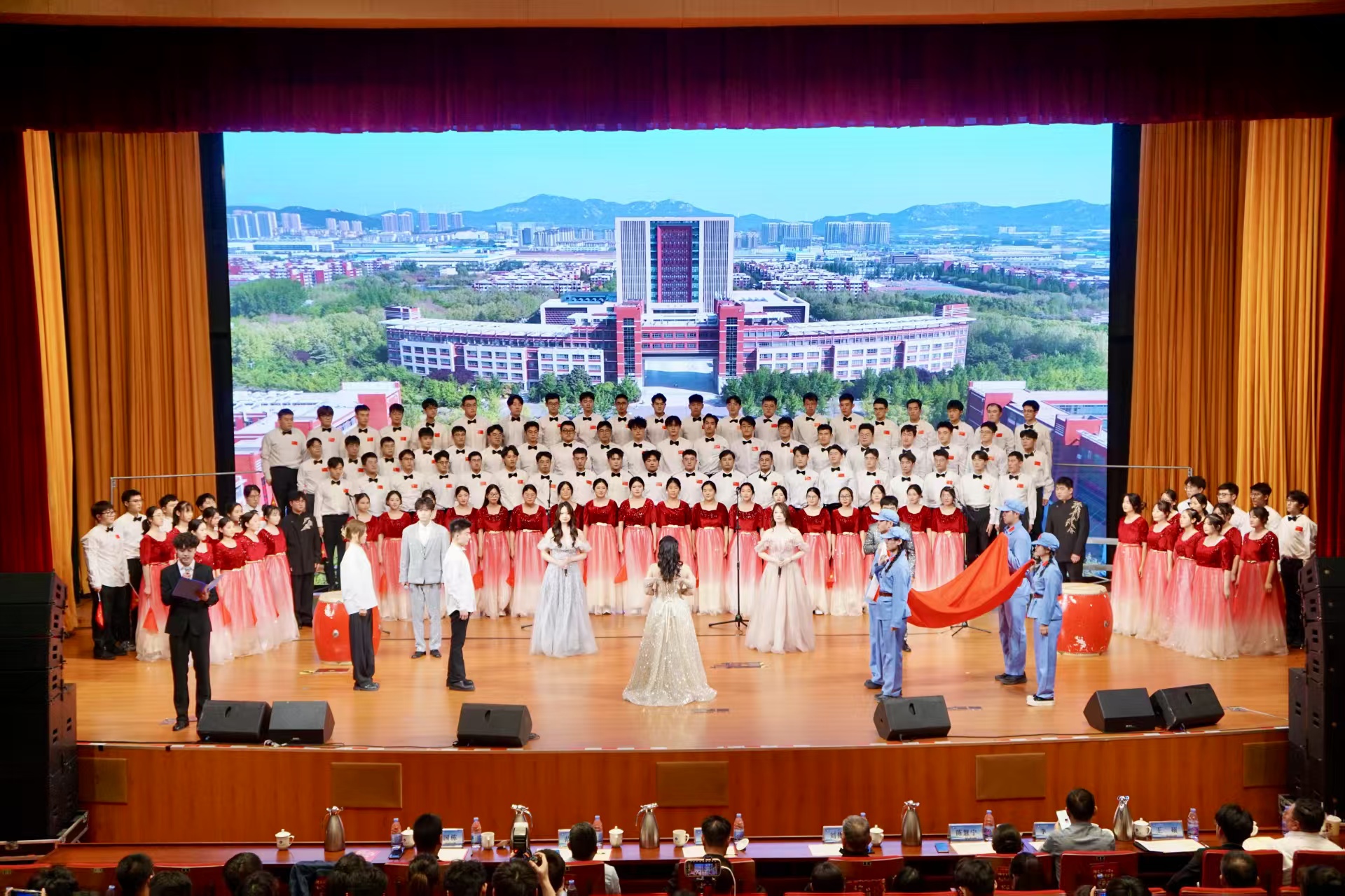 第一名！bevictor1946韦德官网蝉联校研究生合唱比赛一等奖